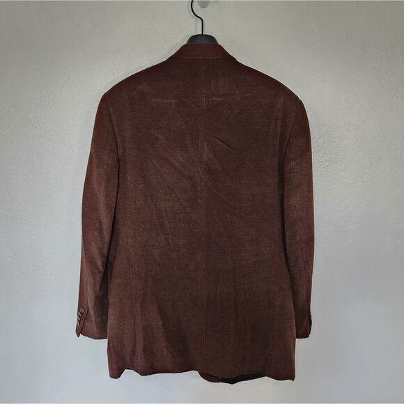 F.R. Tripler & Co. Blazer Suit Jacket Brown Size 42 Regular - Picture 4 of 11